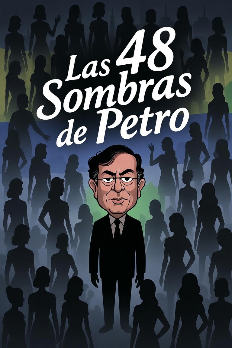 Ilustración: Las 48 sombras de Petro